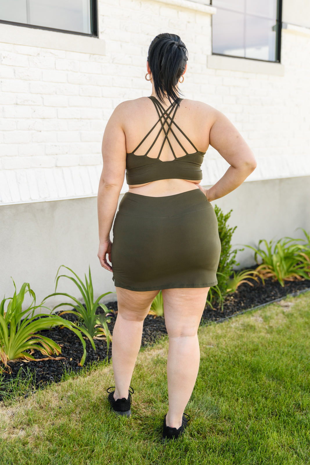 Next Move Sports Bra In Olive-Womens-Ave Shops-[option4]-[option5]-[option6]-[option7]-[option8]-Shop-Boutique-Clothing-for-Women-Online