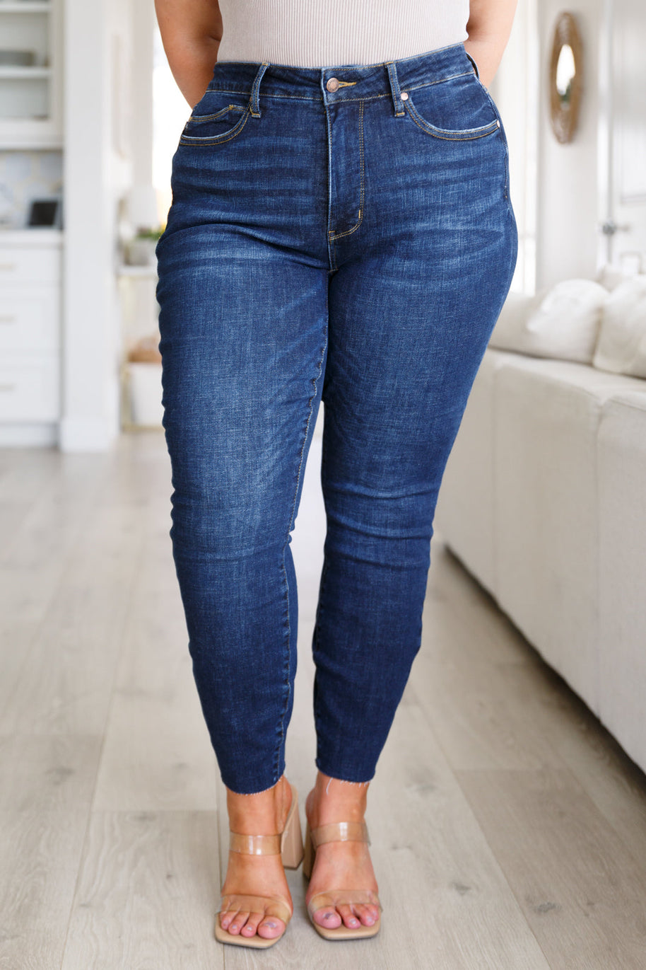 Judy Blue Nicole Tummy Control Skinny Jeans-Denim-Ave Shops-[option4]-[option5]-[option6]-[option7]-[option8]-Shop-Boutique-Clothing-for-Women-Online