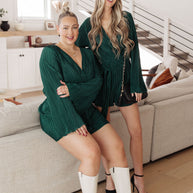 Night In Plisse Romper-Jumpsuits & Rompers-Ave Shops-[option4]-[option5]-[option6]-[option7]-[option8]-Shop-Boutique-Clothing-for-Women-Online