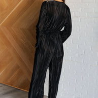 Night Out Plisse Jumpsuit-Jumpsuits & Rompers-Ave Shops-[option4]-[option5]-[option6]-[option7]-[option8]-Shop-Boutique-Clothing-for-Women-Online