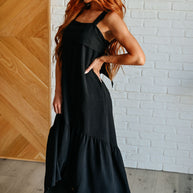 Nightlife Tie Back Maxi Dress-Dresses-Ave Shops-[option4]-[option5]-[option6]-[option7]-[option8]-Shop-Boutique-Clothing-for-Women-Online