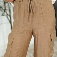 Off Duty Straight Leg Cargo Pants in Tan-Womens-Ave Shops-[option4]-[option5]-[option6]-[option7]-[option8]-Shop-Boutique-Clothing-for-Women-Online
