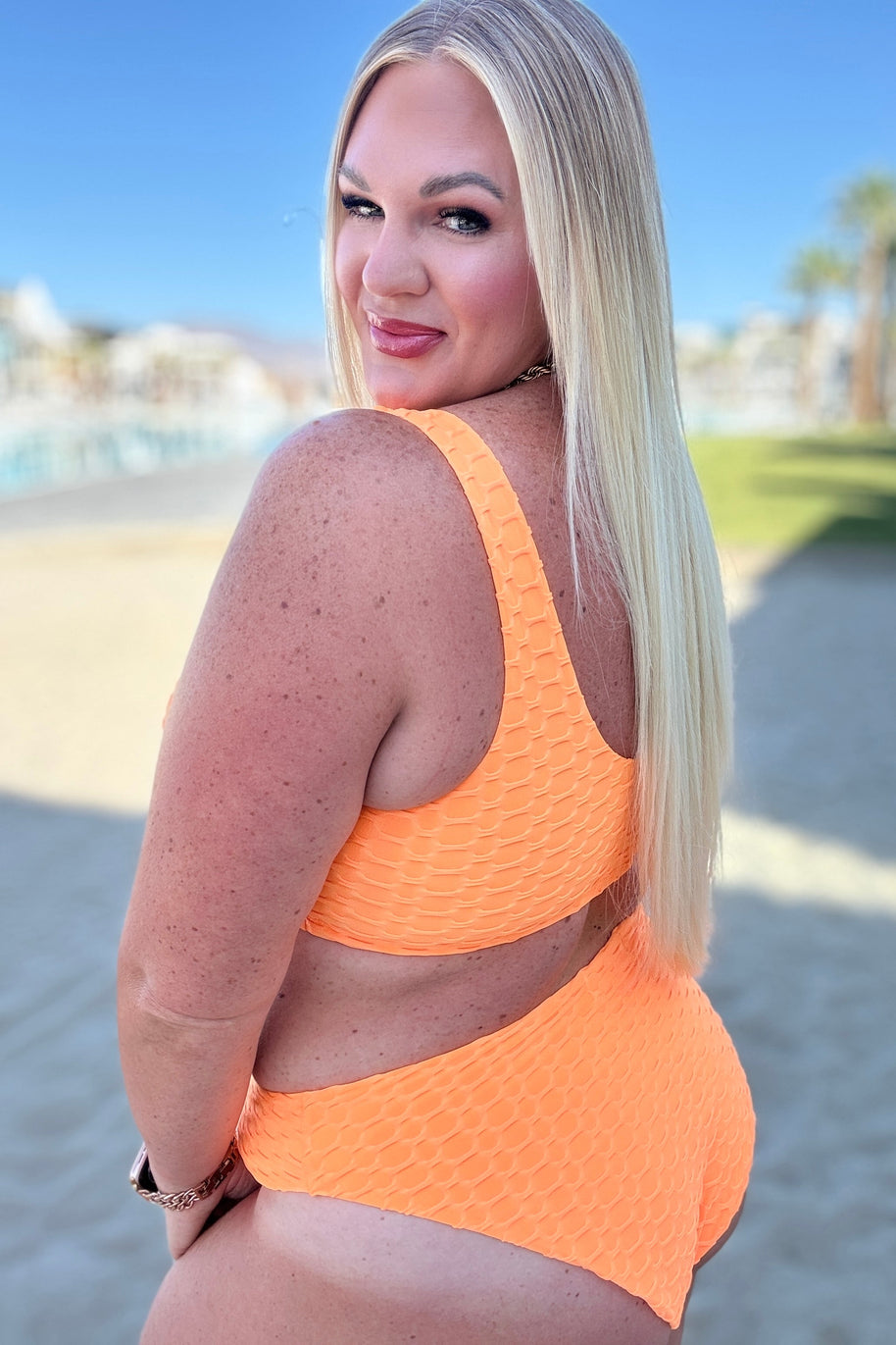 Oh So Orange Swim Bottoms-Swimwear-Ave Shops-[option4]-[option5]-[option6]-[option7]-[option8]-Shop-Boutique-Clothing-for-Women-Online