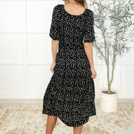 Olive Dress Daisy Blossoms-Womens-Ave Shops-[option4]-[option5]-[option6]-[option7]-[option8]-Shop-Boutique-Clothing-for-Women-Online