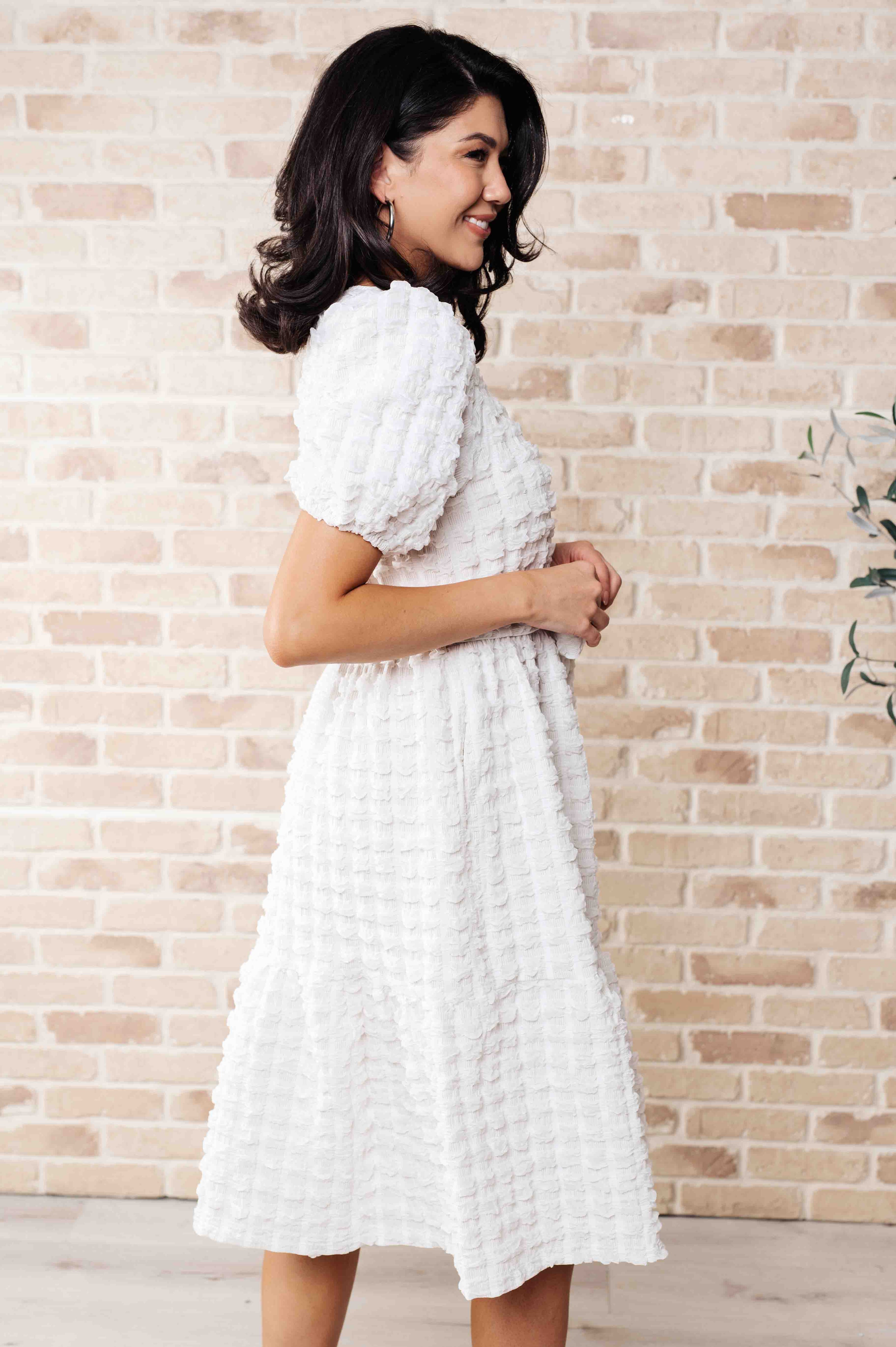 On Cloud Nine Bubble Midi Dress-Dresses-Ave Shops-[option4]-[option5]-[option6]-[option7]-[option8]-Shop-Boutique-Clothing-for-Women-Online