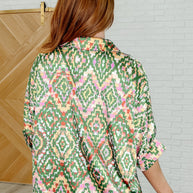 Optical Illusion Button Up Blouse-Womens-Ave Shops-[option4]-[option5]-[option6]-[option7]-[option8]-Shop-Boutique-Clothing-for-Women-Online