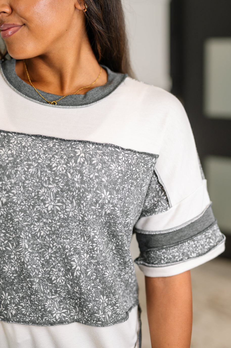 Patch Me If You Can Drop Shoulder Top-Womens-Ave Shops-[option4]-[option5]-[option6]-[option7]-[option8]-Shop-Boutique-Clothing-for-Women-Online