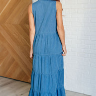 Perfect Choice Denim Maxi Dress-Dresses-Ave Shops-[option4]-[option5]-[option6]-[option7]-[option8]-Shop-Boutique-Clothing-for-Women-Online