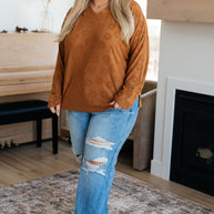 Perfect in Pansies V-Neck Top-Tops-Ave Shops-[option4]-[option5]-[option6]-[option7]-[option8]-Shop-Boutique-Clothing-for-Women-Online