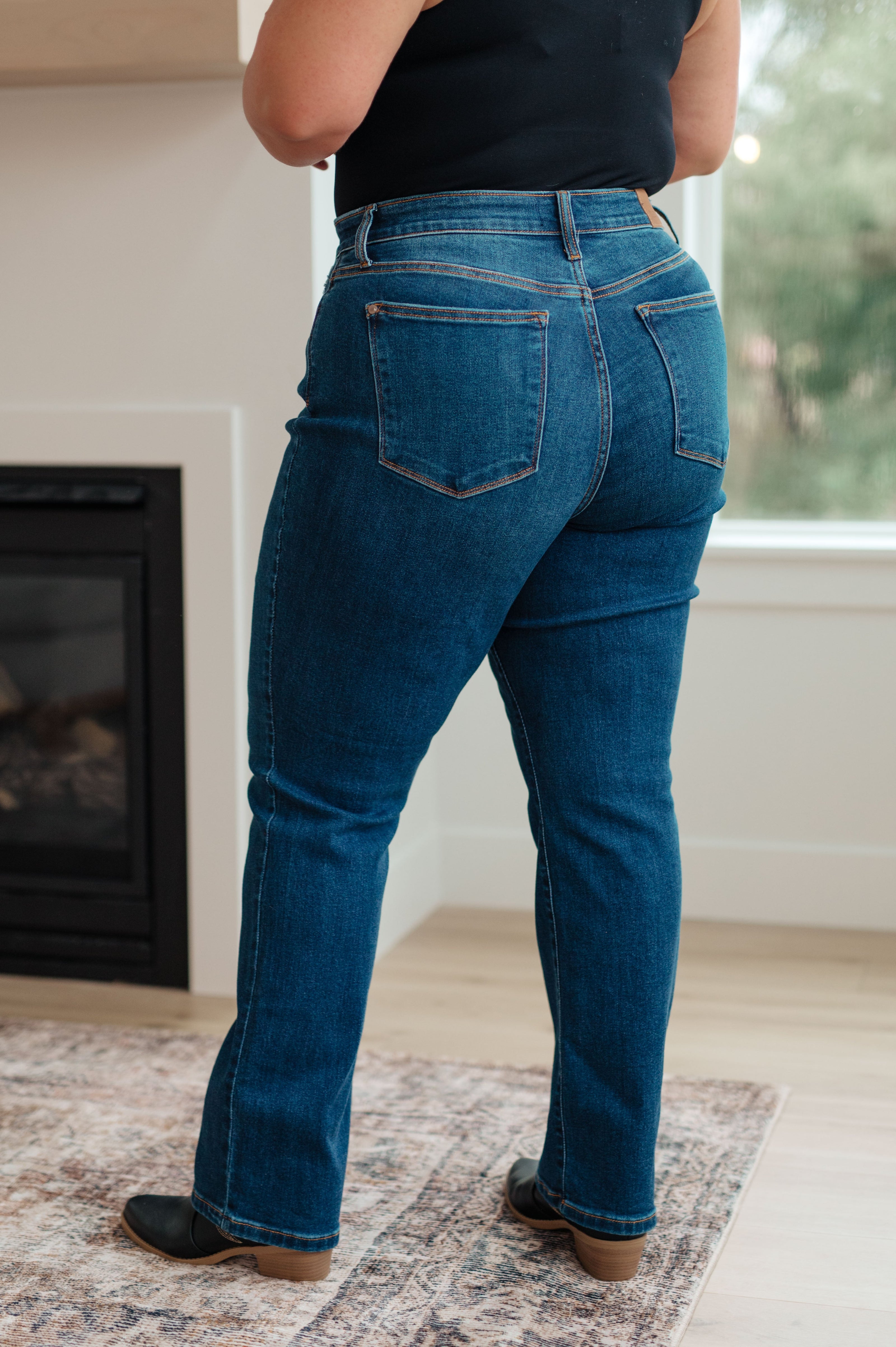 Judy Blue Pippa High Rise Button Fly Dad Jeans-Denim-Ave Shops-[option4]-[option5]-[option6]-[option7]-[option8]-Shop-Boutique-Clothing-for-Women-Online