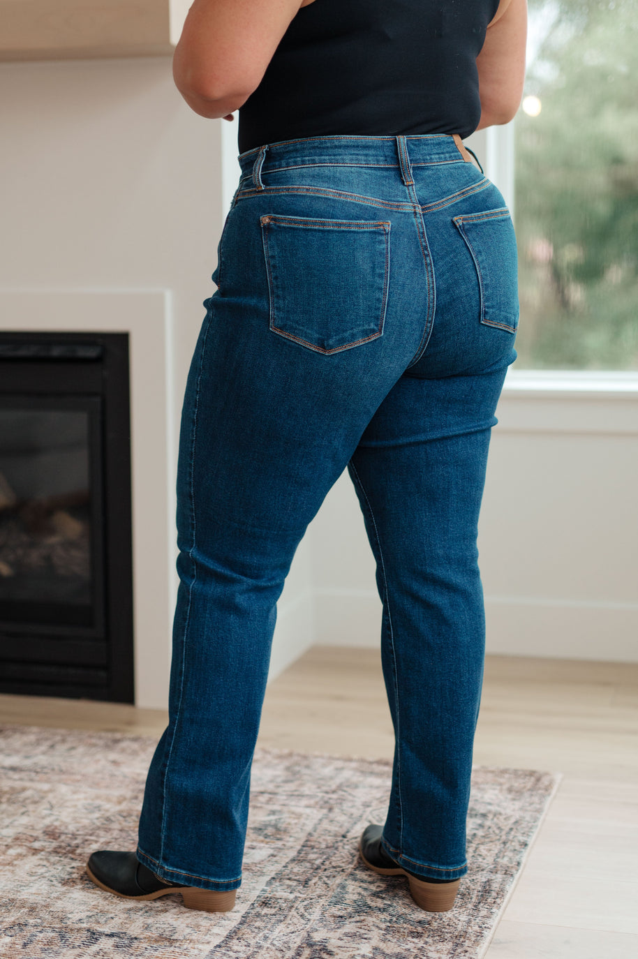 Judy Blue Pippa High Rise Button Fly Dad Jeans-Denim-Ave Shops-[option4]-[option5]-[option6]-[option7]-[option8]-Shop-Boutique-Clothing-for-Women-Online