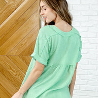 Plain and Sassy V-Neck Tee in Mint Green-Womens-Ave Shops-[option4]-[option5]-[option6]-[option7]-[option8]-Shop-Boutique-Clothing-for-Women-Online