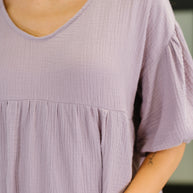 Pleasantly Perfect Bubble Sleeve Peasant Blouse-Blouses-Ave Shops-[option4]-[option5]-[option6]-[option7]-[option8]-Shop-Boutique-Clothing-for-Women-Online