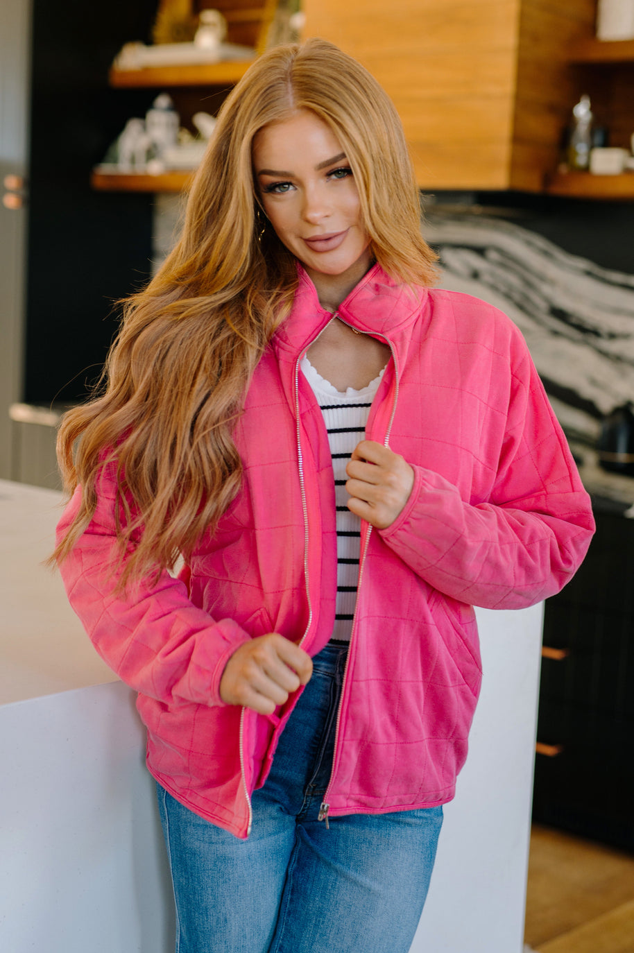 Quilted and Covered Quilted Jacket-Layers-Ave Shops-[option4]-[option5]-[option6]-[option7]-[option8]-Shop-Boutique-Clothing-for-Women-Online