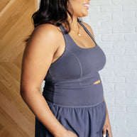 Raising Heart Rate Cutout Jumpsuit in Charcoal-Athleisure-Ave Shops-[option4]-[option5]-[option6]-[option7]-[option8]-Shop-Boutique-Clothing-for-Women-Online