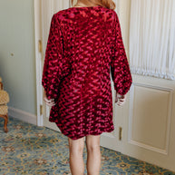 Regal Radiance V-Neck Velvet Dress-Dresses-Ave Shops-[option4]-[option5]-[option6]-[option7]-[option8]-Shop-Boutique-Clothing-for-Women-Online