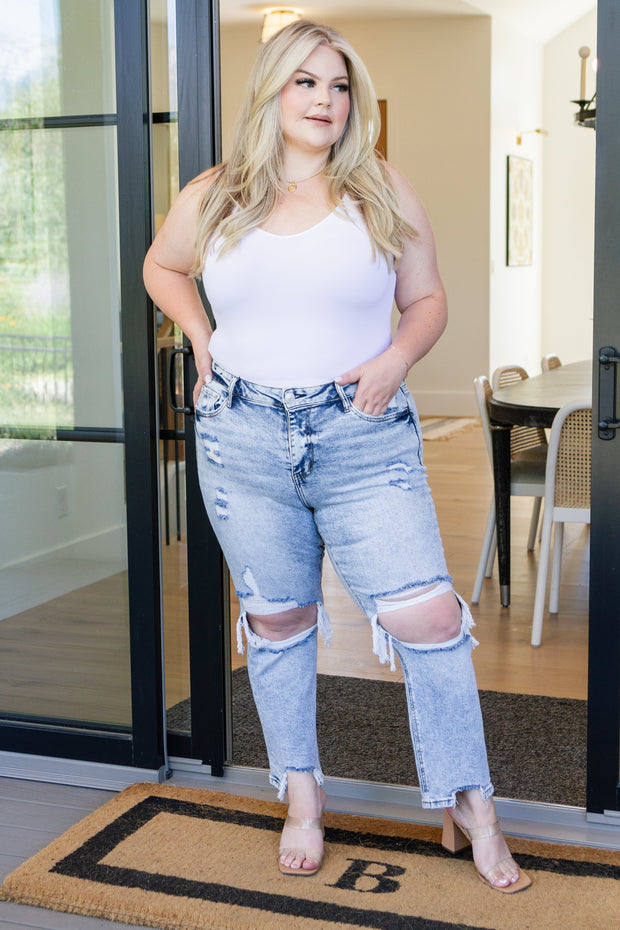 Vervet Rizzo High Rise Crop Straight Jeans-Womens-Ave Shops-[option4]-[option5]-[option6]-[option7]-[option8]-Shop-Boutique-Clothing-for-Women-Online