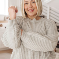 Roll on By Balloon Sleeve Sweater-Tops-Ave Shops-[option4]-[option5]-[option6]-[option7]-[option8]-Shop-Boutique-Clothing-for-Women-Online