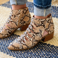 Sadie Ankle Boots In Snakeskin-Womens-Ave Shops-[option4]-[option5]-[option6]-[option7]-[option8]-Shop-Boutique-Clothing-for-Women-Online