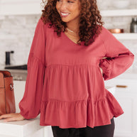 Sassy Swing Tiered Top-Womens-Ave Shops-[option4]-[option5]-[option6]-[option7]-[option8]-Shop-Boutique-Clothing-for-Women-Online