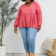 Sassy Swing Tiered Top-Womens-Ave Shops-[option4]-[option5]-[option6]-[option7]-[option8]-Shop-Boutique-Clothing-for-Women-Online