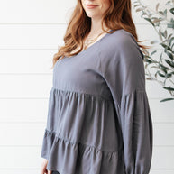 Sassy Swing Top in Charcoal-Womens-Ave Shops-[option4]-[option5]-[option6]-[option7]-[option8]-Shop-Boutique-Clothing-for-Women-Online