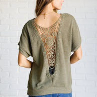 Secret Detail Lace Back Top-Tops-Ave Shops-[option4]-[option5]-[option6]-[option7]-[option8]-Shop-Boutique-Clothing-for-Women-Online