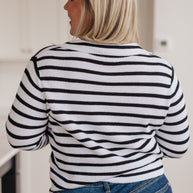 Self Improvement V-Neck Striped Sweater-Tops-Ave Shops-[option4]-[option5]-[option6]-[option7]-[option8]-Shop-Boutique-Clothing-for-Women-Online