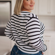 Self Improvement V-Neck Striped Sweater-Tops-Ave Shops-[option4]-[option5]-[option6]-[option7]-[option8]-Shop-Boutique-Clothing-for-Women-Online