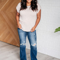 Selfishly Mine T-Shirt in Taupe-Tops-Ave Shops-[option4]-[option5]-[option6]-[option7]-[option8]-Shop-Boutique-Clothing-for-Women-Online
