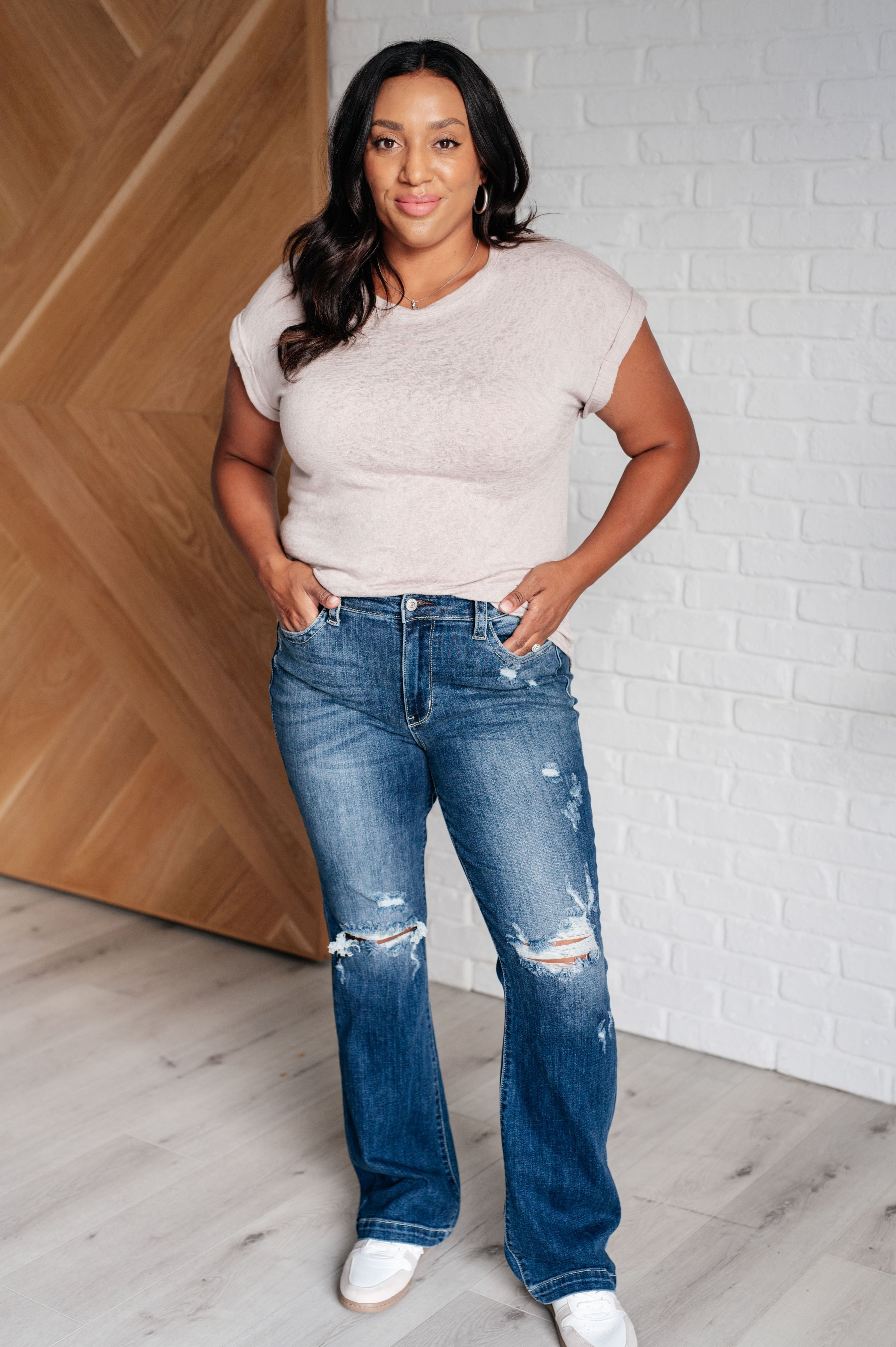Selfishly Mine T-Shirt in Taupe-Tops-Ave Shops-[option4]-[option5]-[option6]-[option7]-[option8]-Shop-Boutique-Clothing-for-Women-Online
