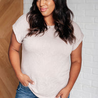 Selfishly Mine T-Shirt in Taupe-Tops-Ave Shops-[option4]-[option5]-[option6]-[option7]-[option8]-Shop-Boutique-Clothing-for-Women-Online