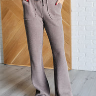 Set Process Mineral Wash Waffle Knit Pants in Brown-Athleisure-Ave Shops-[option4]-[option5]-[option6]-[option7]-[option8]-Shop-Boutique-Clothing-for-Women-Online