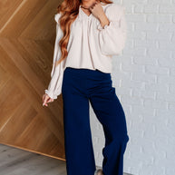 Magic Wide Leg Crop Pants in Navy-Bottoms-Ave Shops-[option4]-[option5]-[option6]-[option7]-[option8]-Shop-Boutique-Clothing-for-Women-Online