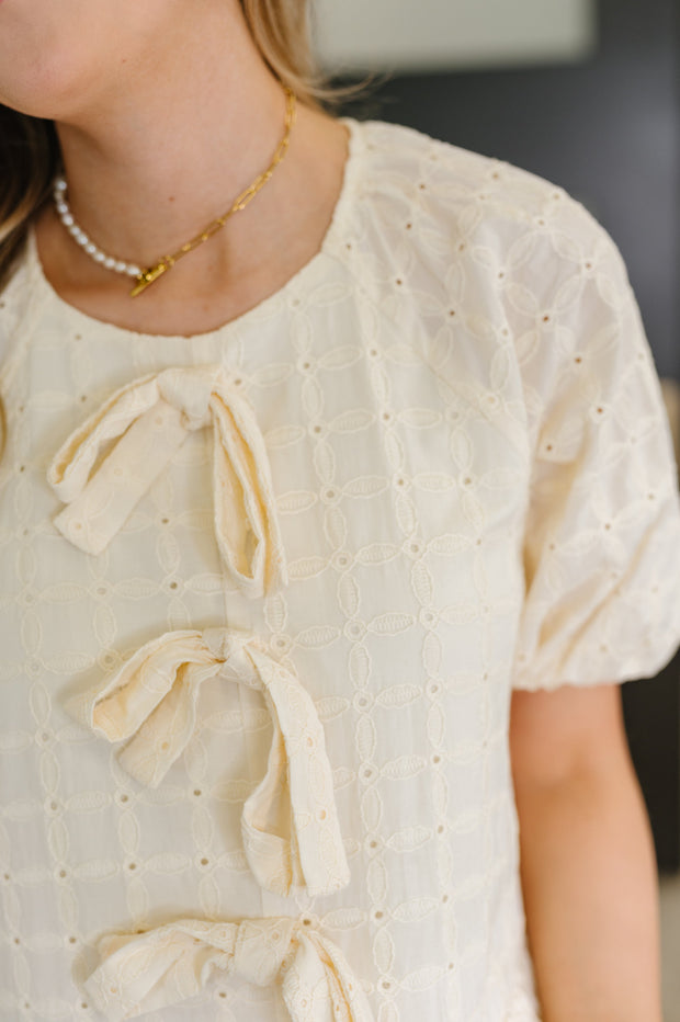 Simply Stunning Eyelet Knit Top-Womens-Ave Shops-[option4]-[option5]-[option6]-[option7]-[option8]-Shop-Boutique-Clothing-for-Women-Online