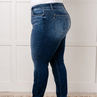 Skylar Mid Rise Thermal Vintage Skinny Jean-Womens-Ave Shops-[option4]-[option5]-[option6]-[option7]-[option8]-Shop-Boutique-Clothing-for-Women-Online