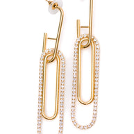 Sonia Link Earrings In Gold-Accessories-Ave Shops-[option4]-[option5]-[option6]-[option7]-[option8]-Shop-Boutique-Clothing-for-Women-Online