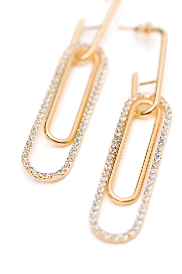 Sonia Link Earrings In Gold-Accessories-Ave Shops-[option4]-[option5]-[option6]-[option7]-[option8]-Shop-Boutique-Clothing-for-Women-Online