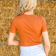 Spare Your Time Bodysuit In Rust-Womens-Ave Shops-[option4]-[option5]-[option6]-[option7]-[option8]-Shop-Boutique-Clothing-for-Women-Online