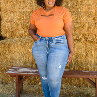 Spare Your Time Bodysuit In Rust-Womens-Ave Shops-[option4]-[option5]-[option6]-[option7]-[option8]-Shop-Boutique-Clothing-for-Women-Online