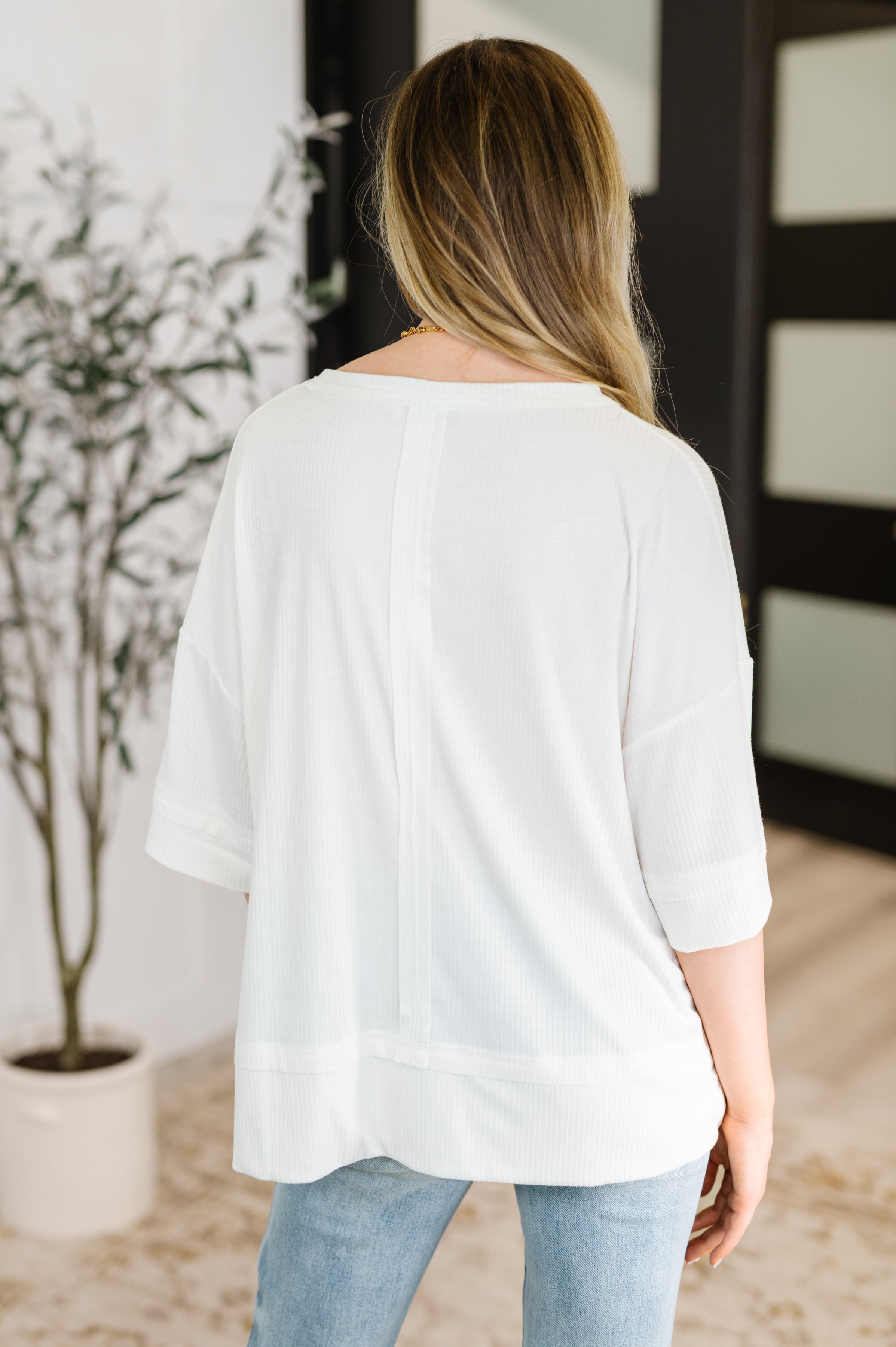 Zenana Stay On Top Relaxed Tee in Off White-Womens-Ave Shops-[option4]-[option5]-[option6]-[option7]-[option8]-Shop-Boutique-Clothing-for-Women-Online