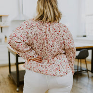 Stella Notched Neck Floral Long Sleeve Blouse-Tops-Ave Shops-[option4]-[option5]-[option6]-[option7]-[option8]-Shop-Boutique-Clothing-for-Women-Online