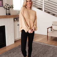 Streets of Prague Top In Peach-Womens-Ave Shops-[option4]-[option5]-[option6]-[option7]-[option8]-Shop-Boutique-Clothing-for-Women-Online