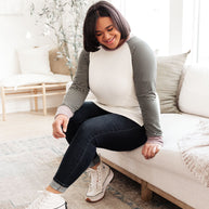 Suave Stripes Raglan Top-Womens-Ave Shops-[option4]-[option5]-[option6]-[option7]-[option8]-Shop-Boutique-Clothing-for-Women-Online