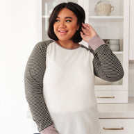 Suave Stripes Raglan Top-Womens-Ave Shops-[option4]-[option5]-[option6]-[option7]-[option8]-Shop-Boutique-Clothing-for-Women-Online