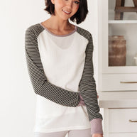 Suave Stripes Raglan Top-Womens-Ave Shops-[option4]-[option5]-[option6]-[option7]-[option8]-Shop-Boutique-Clothing-for-Women-Online