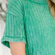 Zenana Sunday's Bestie Mineral Wash Top in Kelly Green-Womens-Ave Shops-[option4]-[option5]-[option6]-[option7]-[option8]-Shop-Boutique-Clothing-for-Women-Online