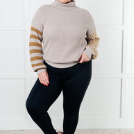 Super Seasonal Patchwork Waffle Knit Sweater-Tops-Ave Shops-[option4]-[option5]-[option6]-[option7]-[option8]-Shop-Boutique-Clothing-for-Women-Online