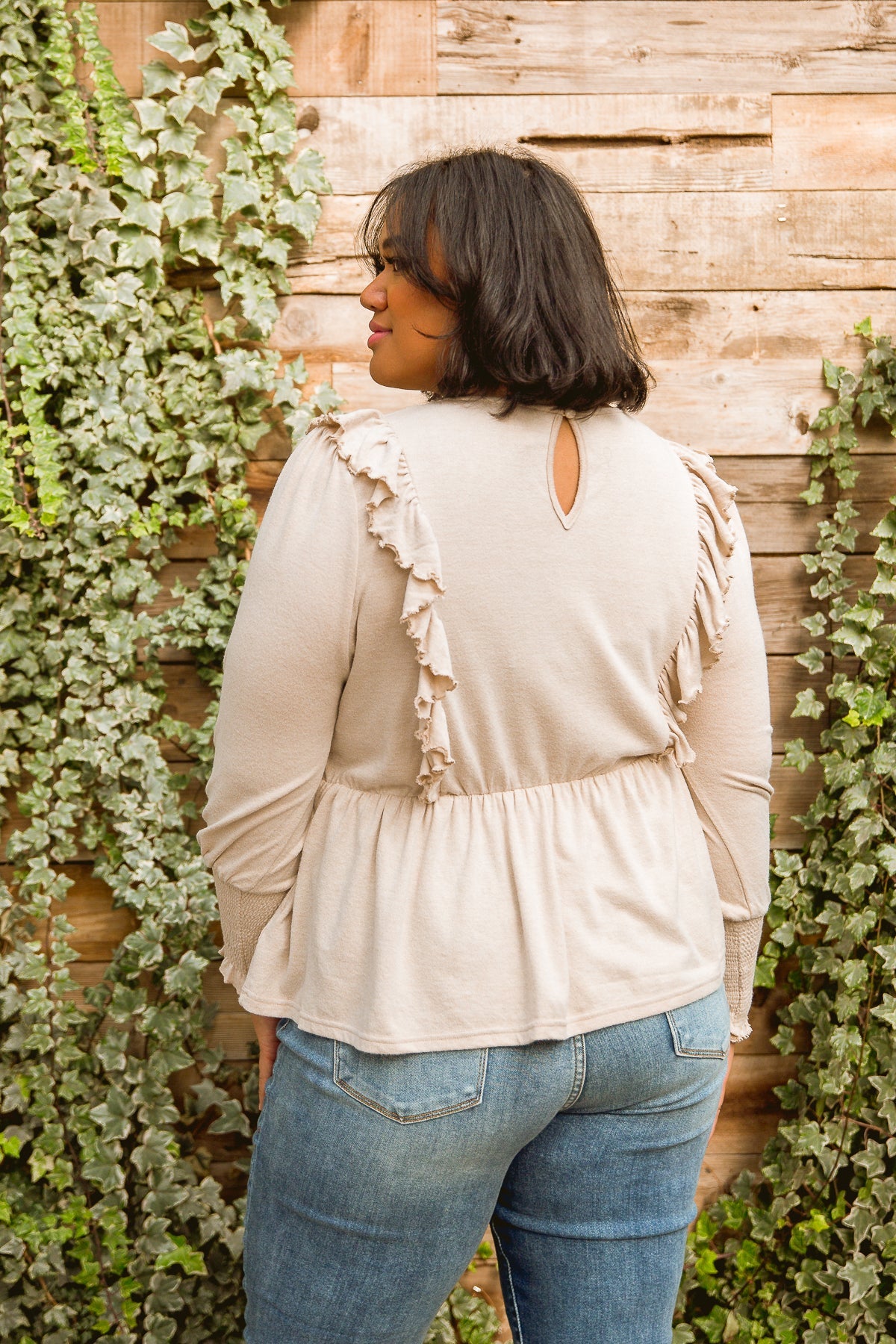 Sweet Confession Top In Seashell-Womens-Ave Shops-[option4]-[option5]-[option6]-[option7]-[option8]-Shop-Boutique-Clothing-for-Women-Online