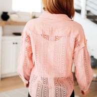 Sweeter Than Nectar Lace Button Down in Rose-Tops-Ave Shops-[option4]-[option5]-[option6]-[option7]-[option8]-Shop-Boutique-Clothing-for-Women-Online